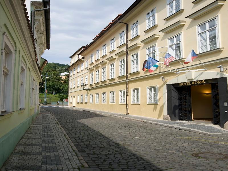 Hotel Roma Praga Esterno foto