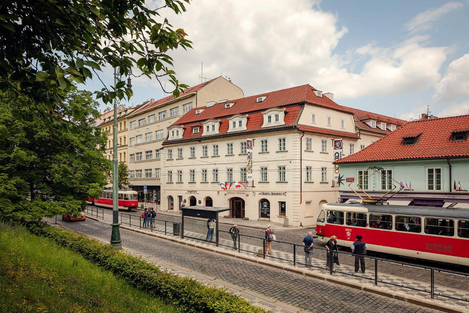 Hotel Roma Praga Esterno foto